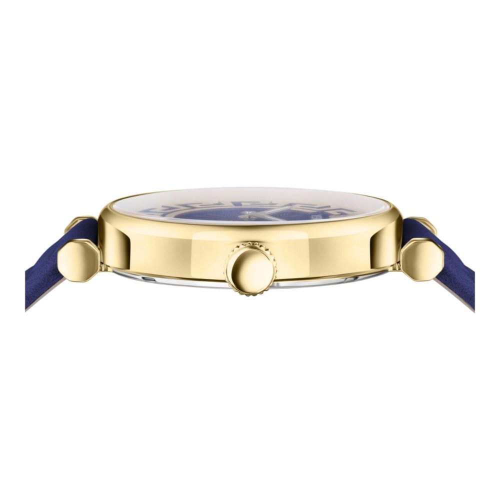 Versace 35mm Womens Greca Blue Strap Watch - Picture 3 of 3